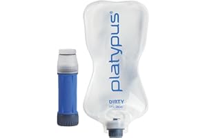 Platypus Quickdraw Ultralight 1 Liter Backpacking Water Filter System