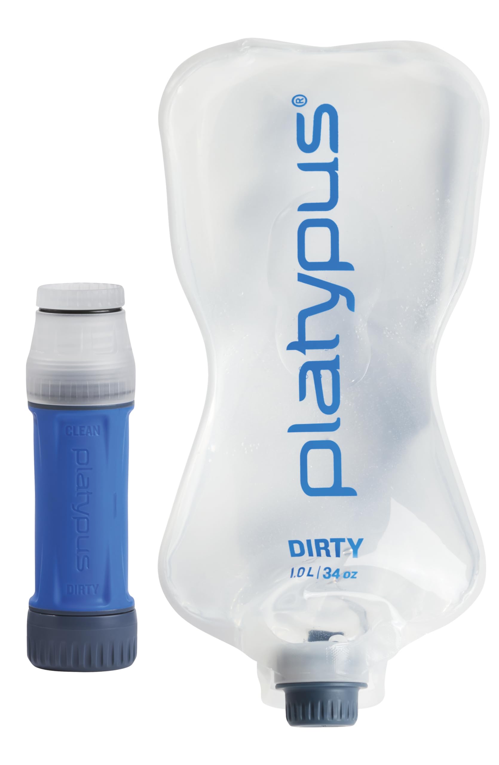 Photo 1 of Platypus Quickdraw Ultralight 1 Liter Backpacking Water Filter System, ConnectCap & DrinkCap
