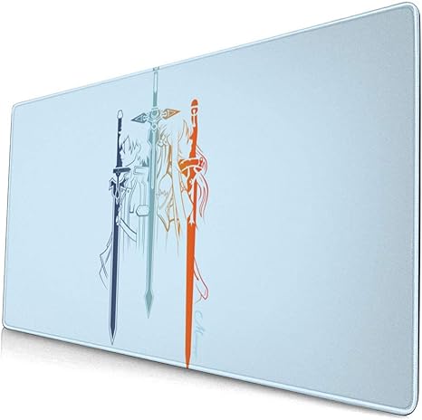 Amazon Co Jp ソードアート オンライン Sao ゲーミングマウスパッド 大型マウスパッド おしゃれ マウスパッド かわいい 滑り止め キーボードパッド オフィス デスクマット 光学式マウス対応jiangzhstu ホーム キッチン