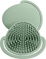 Shnuggle Cradle Cap Brush Baby Scalp Brush Silicone Gentle Massage Sage