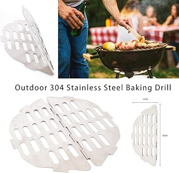 Amazon 304ステンレス鋼屋外調理トレイバーベキューマット バーベキューボード キャンプ オートドライブバーベキュー 丸いバーベキューグリル注目 Dbwin バーベキューコンロ 焚火台