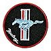 Ford Mustang Motor Retro Cars Nascar Racing Patch Sew Iron on Logo Embroidered Badge Sign Emblem Costume BY Dreamhigh_skyland