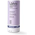 Lafe's Natural Deodorant | 2.25oz Plastic Free Natural Deodorant Stick in Paper Packaging | Aluminum, Paraben and Baking Soda Free with 24-Hour Protection (Lavender & Aloe)