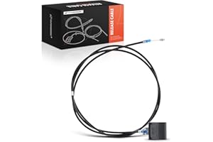 A-Premium Front Hood Latch Release Cable with Handle Compatible with Subaru Forester 2009-2013, Crosstrek 2016-2017, Impreza 