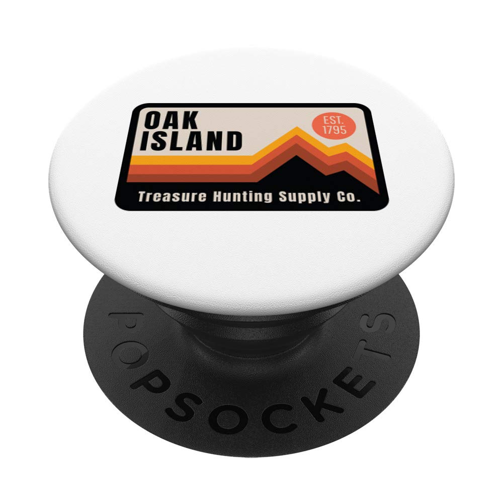 Oak Island Vintage Templar Knight Treasure Hunting Supply PopSockets PopGrip: Swappable Grip for Phones & Tablets