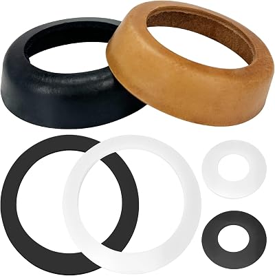 Lechengjia 2 Set Fake Leather Washer Plunger Seals for Handle Pump Type 75
