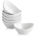 Swuut Ceramic Dipping Bowls Set of 6,1.5 Oz Dip Pinch Bowl,Soy Sauce Dishes,Mini Dish for Charcuterie Board,Condiment,Sushi,T