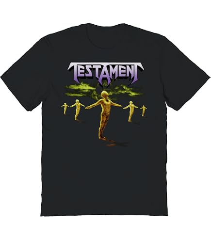 Amazon.com: Testament 'The New Order' (Black) T-Shirt (x-Large