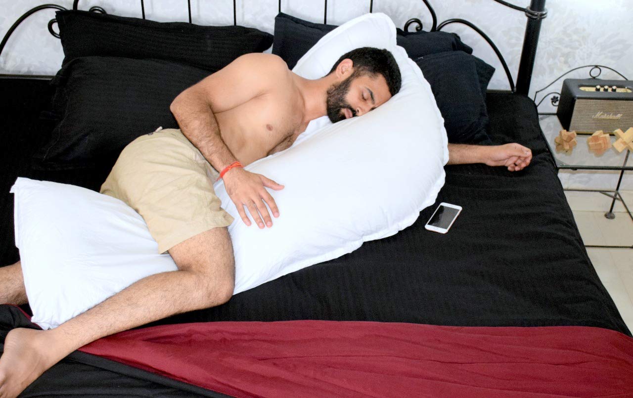 Buy N A P L Shape Body Pillow Sleeping Pillow Cuddle Pillow