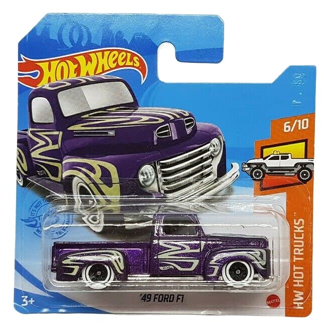 Hot Wheels - '49 Ford F1 - HW Hot Trucks 6/10 - GRY95 - Purple Metallic - Mattel 2021