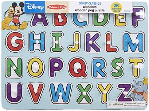 Melissa \u0026 Doug Disney Classics Alphabet 