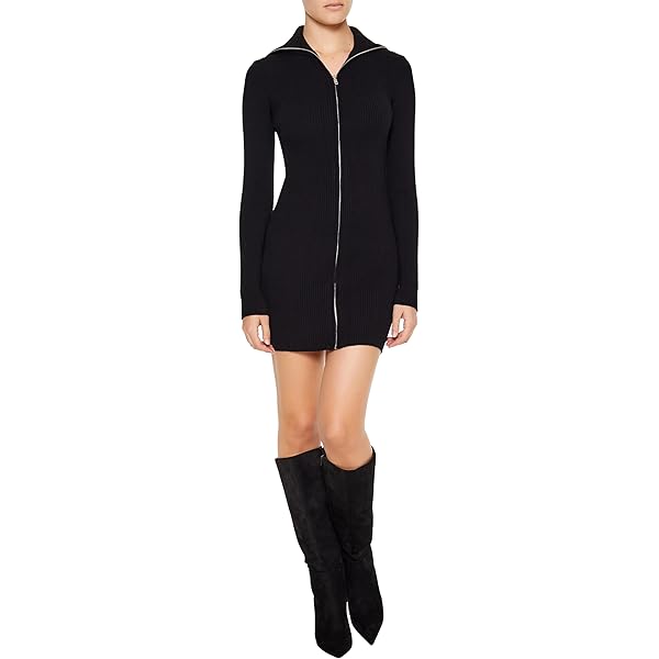 knee length dresses for ladies Long Sleeve Bodycon Maxi Dress in Mesh main image 0