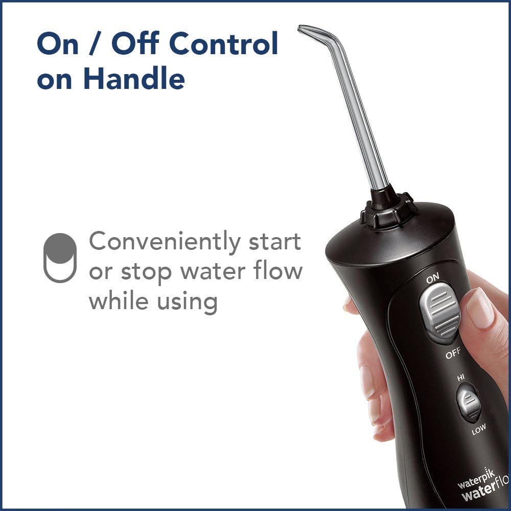WaterPik Waterflosser Cordless Plus Satin Black: Health & Personal Care