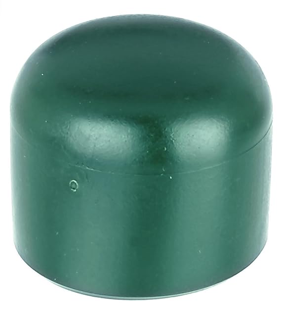 Post Cap for Round Metal Posts 34 mm grn Amazon.co.uk DIY & Tools