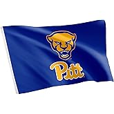 Desert Cactus University of Pittsburgh UP Flag - 3 x 5 Feet Panthers Banner, Indoor/Outdoor Durable Fabric, 100% Polyester Design (Style 3)