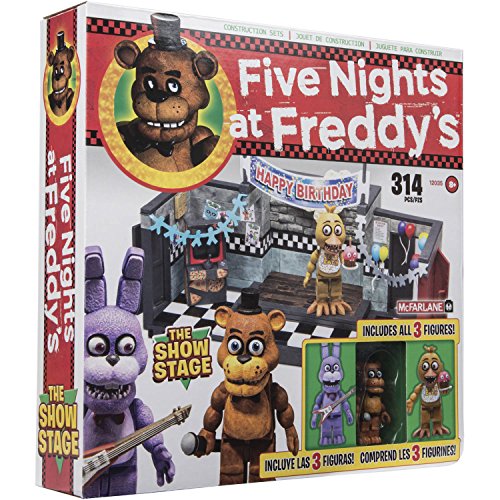McFarlane Five Nights at Freddys The Show Stage Construction Set
