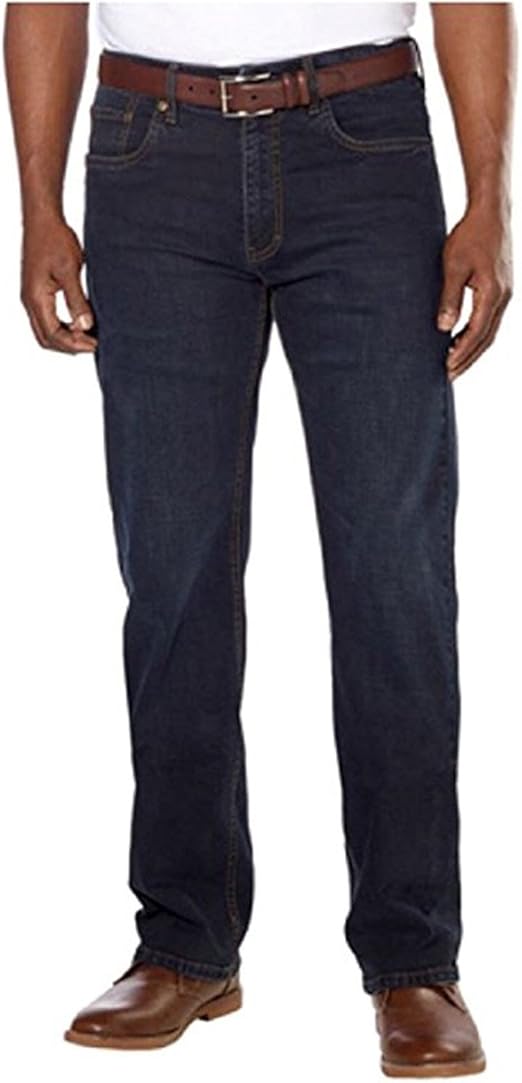 men's relaxed fit straight leg jeans