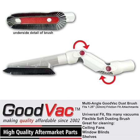 Multi Angle Ceiling Fan Soft Dusting Brush Flexible 18 Friction