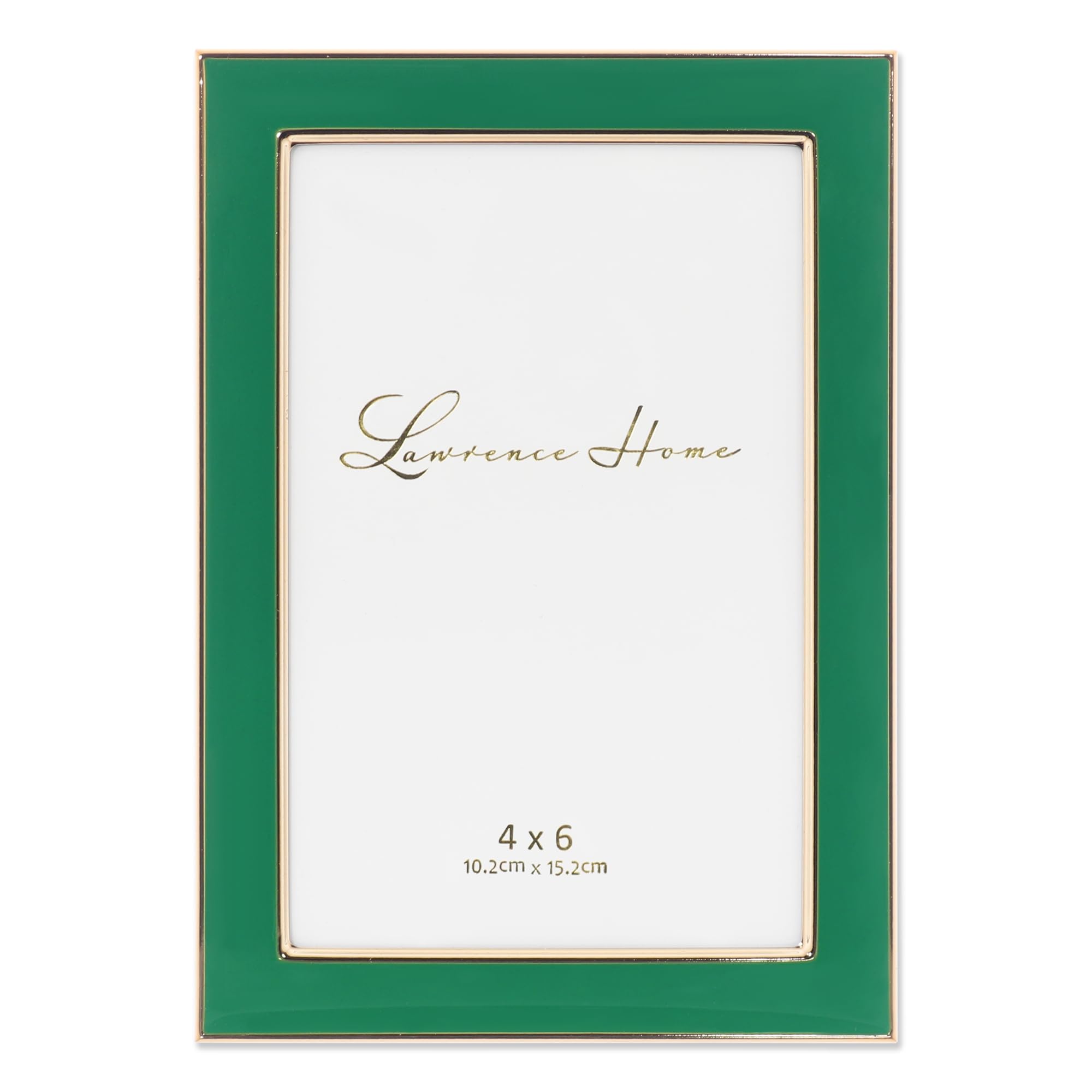 Lawrence Picture Frame, Polystyrene, Green, 4x6 — image 1