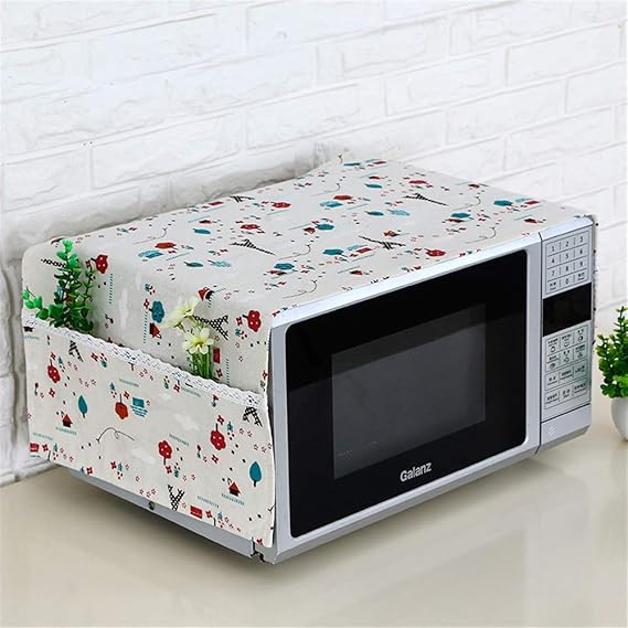 DIYARTS Cubierta Antipolvo Múltiples Patrones Algodón Lino Horno ...