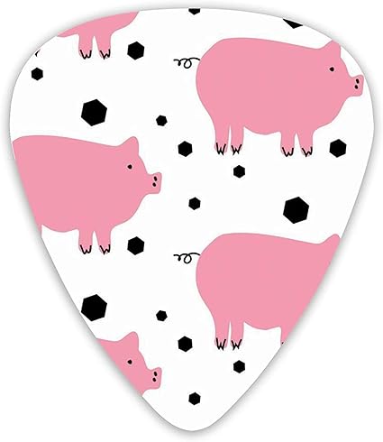 Amazon あなたの電気 音響 またはベースギターのためのユニークなギターピックギターピッククールなかわいいピギーギターピック0 46mm 0 71mm 0 96mm ギターピック 楽器 Amazon あなたの電気 音響 またはベースギターのためのユニークなギターピックギターピッククールなかわいいピギーギターピック0 46mm 0 71mm 0 96mm ギターピック 楽器