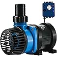 CURRENT USA eFlux DC Flow Pump with Control 1900 GPH | Loop Controllable Aquarium DC Return 380-1900 GPH | Quiet, Submersible or External | Fish Tank, Sump, Pond, Freshwater and Saltwater Marine Use