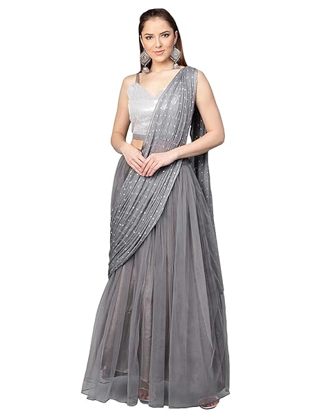 lehenga saree in amazon