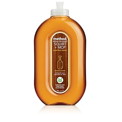 Method Squirt Mop Wood Floor Cleaner Almond 25 Fl Oz 739 Ml