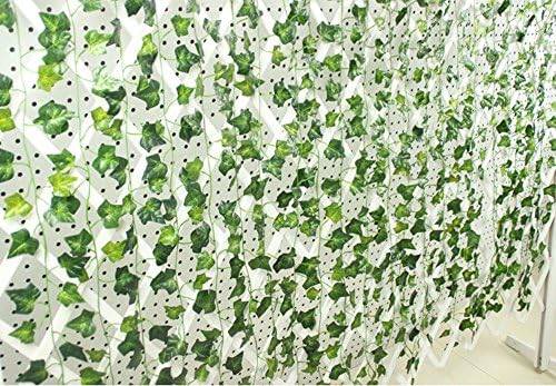 Artificial Hanging Ivy Vines 84Ft 12 Pieces Greenery Fake Hanging Plants Leaf Garland for Decoration (Creeper, 2.2meters)