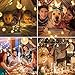 Battery Operated String Lights, 21.3ft 30 LED Beexcellent Globe Lights Waterproof Fairy Lights with Remote Controller for Christmas Garden Home Patio Wedding Party Holiday Decoration (Warm White)