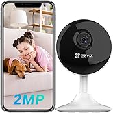 EZVIZ Indoor Security Camera 1080P WiFi Baby Monitor, Smart Motion Detection, Two-Way Audio, 40ft Night Vision, Works with Al