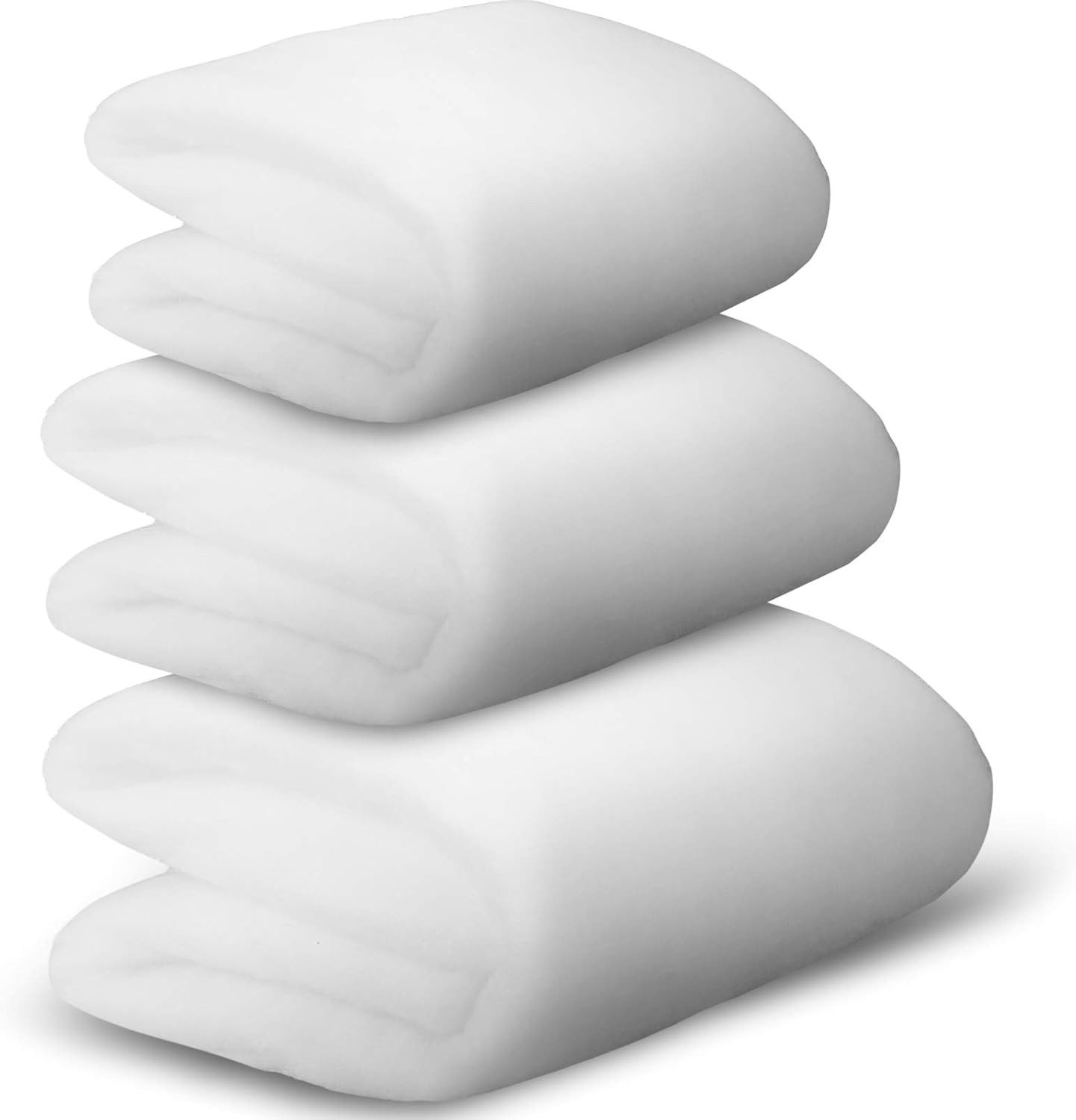 Artificial Snow - 3 Rolls Christmas Snow Roll Artificial Snow Blankets Roll Christmas Snow Covering Roll Thick White Soft and Fluffy Fake Snow Blankets for Christmas Decorations, Holiday Decor and Winter Displays