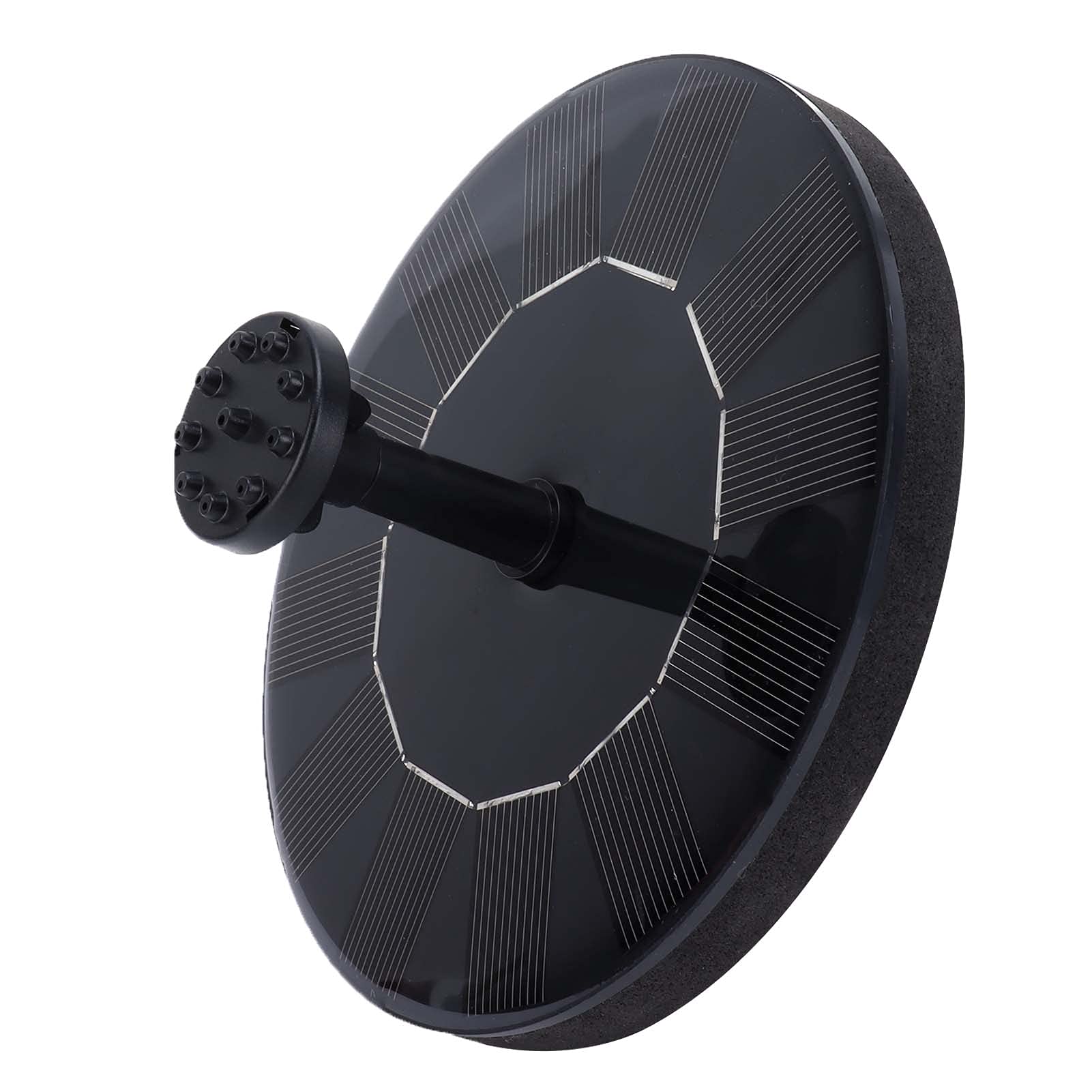 Fountain Set, 13x13cm Solar Fountain Solar Floating DC 6V for Gardens Bird Baths Small Pond