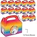 RBBZ party Unicorn Party Favors Unicorn Birthday Party Supplies Large Bundle Includes Favors Box / Bag for 12 kids