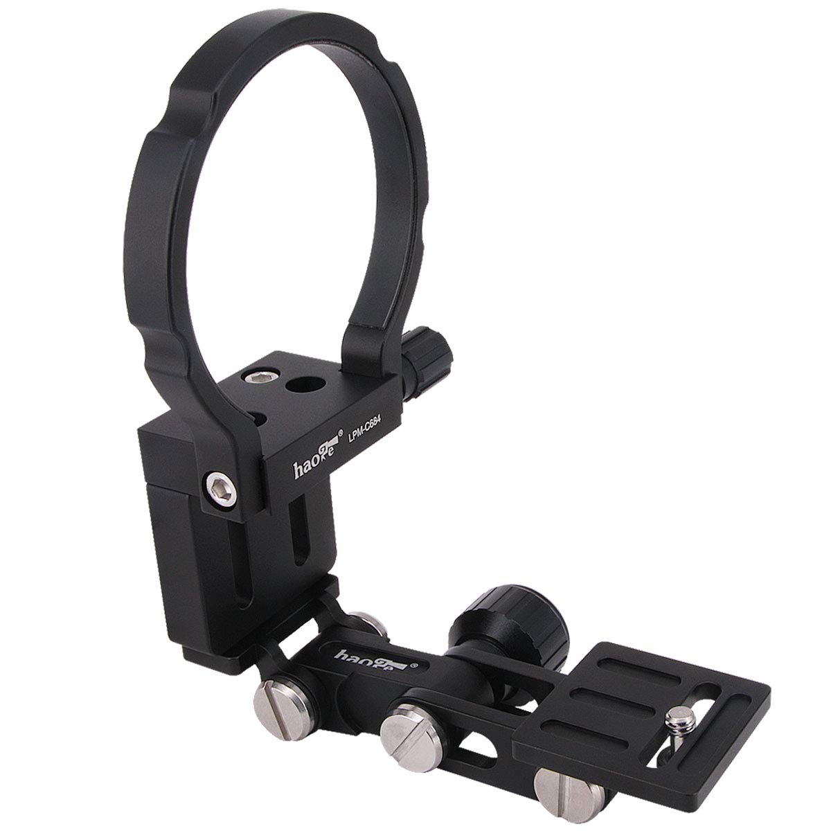 Haoge Camera Lens Bayonet Support Holder Bracket Protector Designed for Canon EF 500mm f/4L IS & IS II, EF 600mm f4L IS & IS II & IS III and EF 800mm f/5.6L IS Super Telephoto Lens