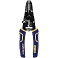 IRWIN VISE-GRIP Wire Stripping Tool/Wire Cutter, 7-Inch (2078317), Blue
