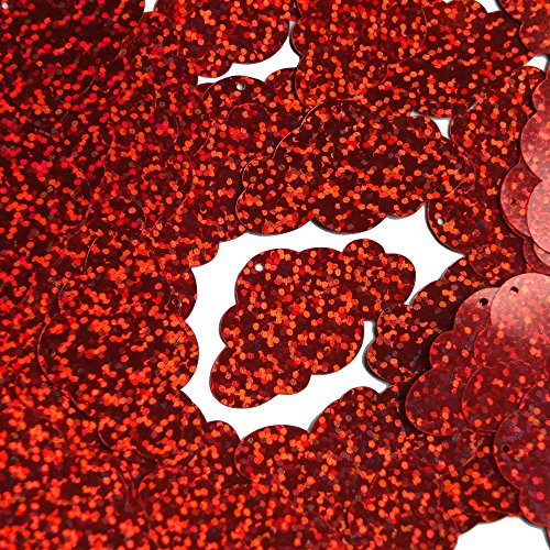 Red Hologram Multi Reflective Metallic. In the Cloud 1.5