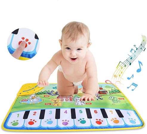 Kinderen Muziek Tapijt Mat Baby Muziek Mat Kinderen Kruipen Piano Tapijt Educatief Muzikaal Speelgoed Kinderen Cadeau Amazon Nl
