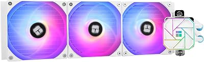 Thermalright Aqua Elite 360 White V3 AIO CPU Cooler 360mm PWM ARGB AM4 AM5 LGA