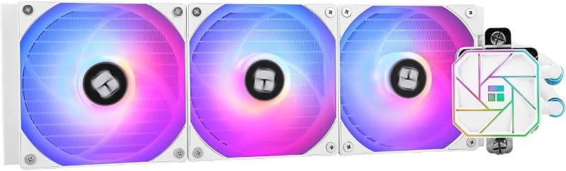 Thermalright Aqua Elite 360 White V3 AIO CPU Cooler 360mm PWM ARGB AM4 AM5 LGA