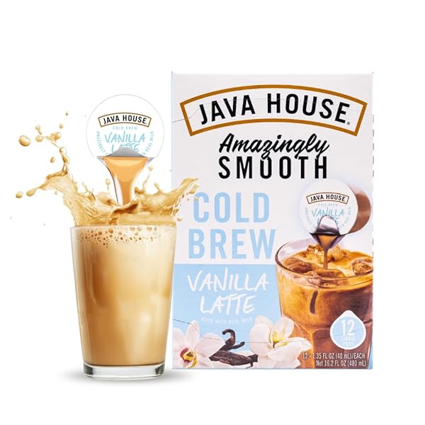 JAVA HOUSE FRENCH VANILLA LATTE COLD BREW COFFEE...