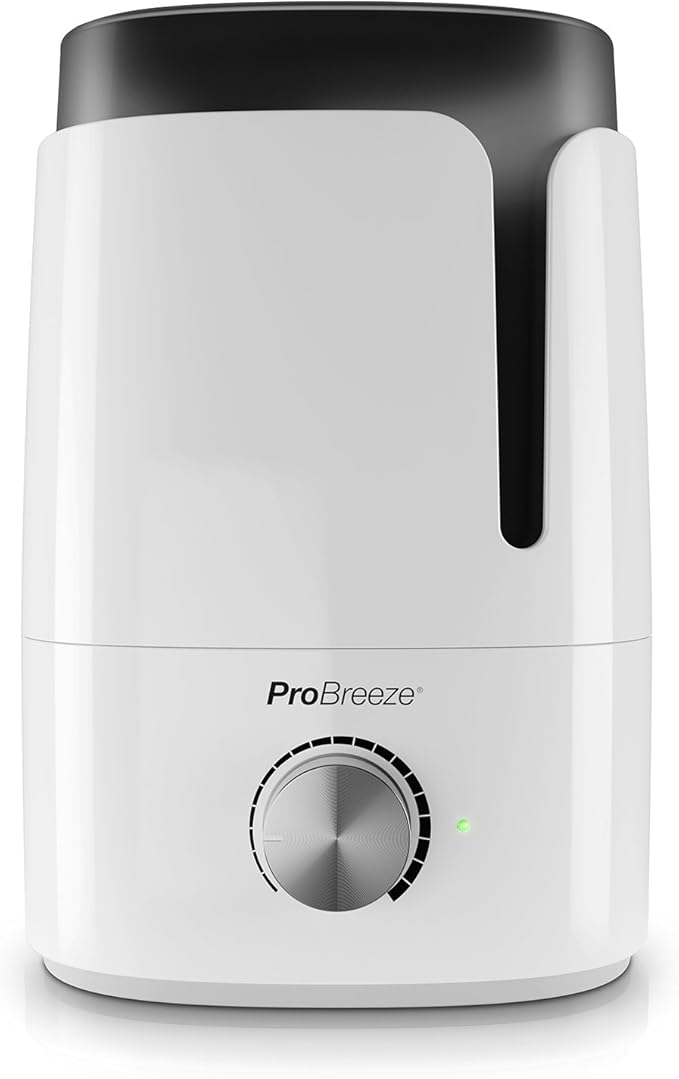 Pro Breeze Humidificador Ultrasónico de 3,5 L, Depósito de Agua de ...