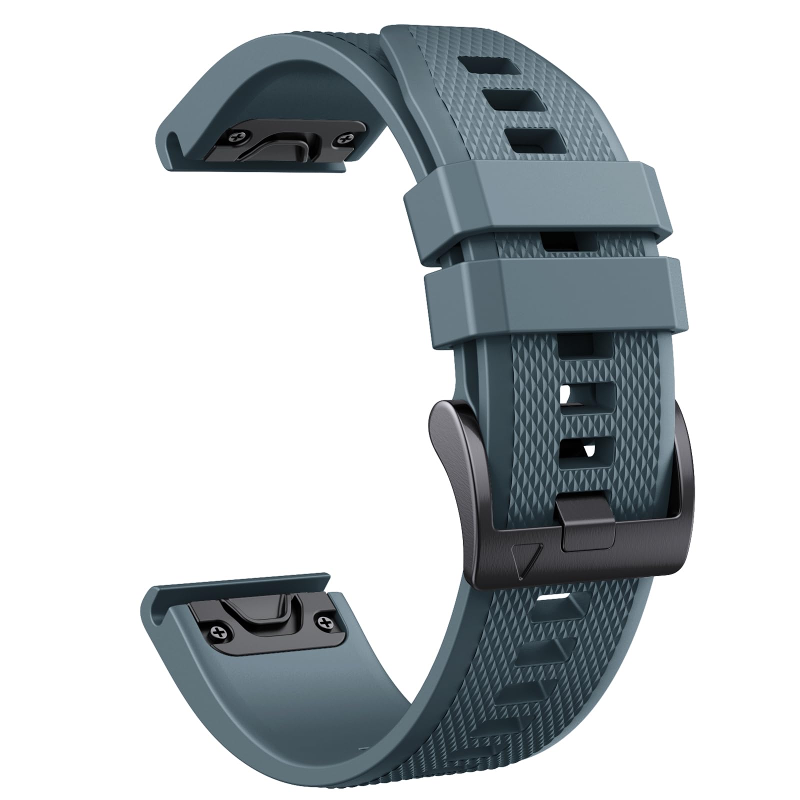 NotoCity for Garmin Fenix 6/6 pro Strap, Quickfit 22mm for Fenix 5/7/5 plus/7 Pro/8 47mm, Watch Strap for Forerunner 935/945/965, Approach S60/S62, Instinct 2, Tactix 8 47mm(Slate)