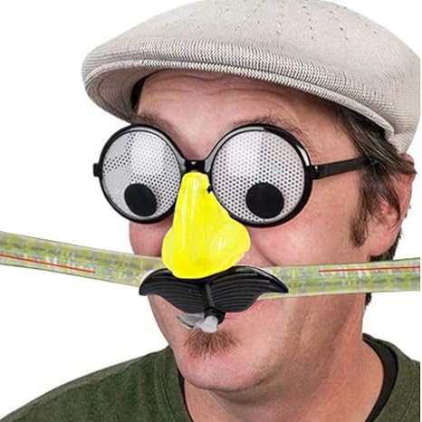 Amazon Co Jp Ec Drive おもしろメガネ クレイジーアイズ ガチャガチャメガネ お笑い芸人 目玉メガネ ホビー