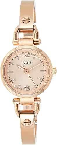 Fossil Reloj Analogico para Mujer de Cuarzo con Correa en Acero Inoxidable ES3268