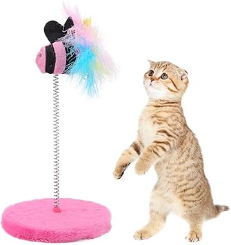 Amazon 猫 じゃらし ねこおもちゃ 猫のお好みじゃらし 魚おもちゃ 猫じゃらし セット 魚の形 ストレス解消 猫遊び用 ピンク Xuuyuu 猫じゃらし 羽のおもちゃ 通販