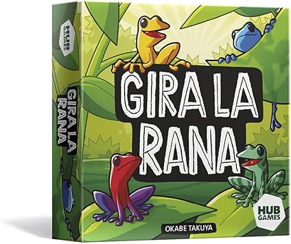 Juego de Mesa - Gira la Rana - ¡Ayuda a Tus Coloridas y llamativas Ranas a apoderarse de una pequeña Parte de la Selva!: Amazon.es: Juguetes y juegos
