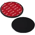 ZZJMCH 2 Pcs 70mm 3M VHB Adhesive Dashboard Pad Mounting Disk for Suction Cup Phone Mount & Garmin GPS Suction Mount Dash Cam Holder Stick On Universal Dash Mount Pad