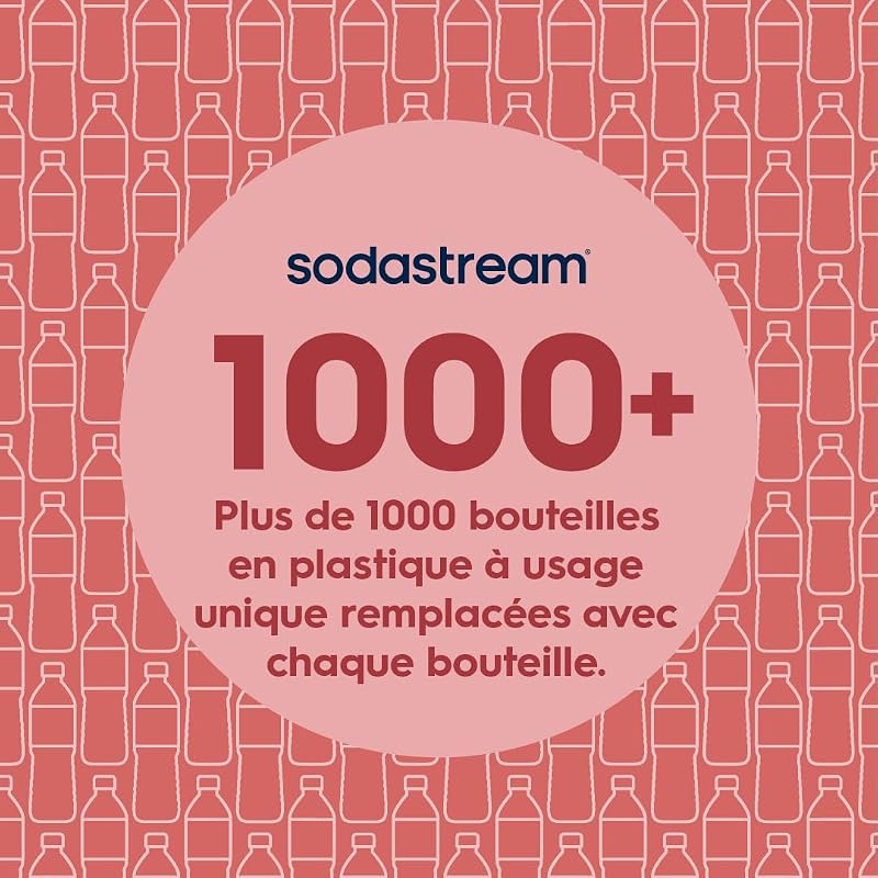 Classic Lot de 2 Bouteilles Réutilisables 1L Sans BPA | Noires