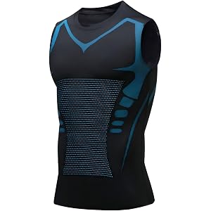 Sleeveless Compression Shirt Men, Feel the Power of Confidence, Energy & Strength, Cool and Comforting